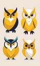 yellow owls10